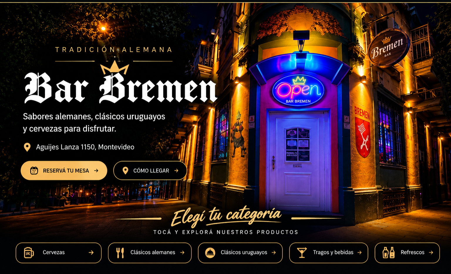 Fachada Bar Bremen